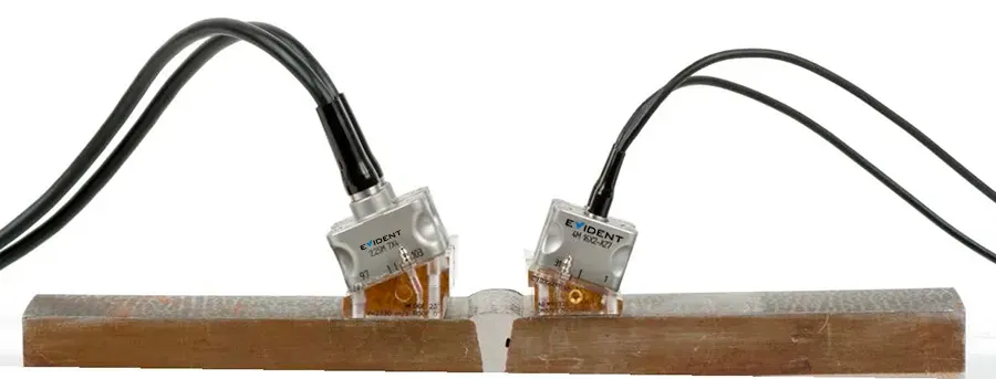 Dual Matrix Array for the Inspection of Acoustically Noisy Welds