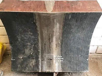 Inspecting a 95 mm (3.74 in.) Thick Dissimilar Weld Using the A26 Dual Linear Array™ (DLA) Probe