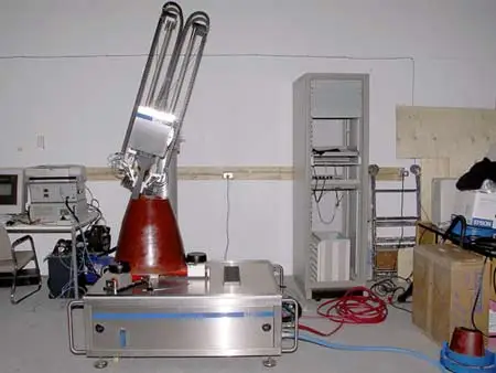 Inspection of Composite Rocket Nozzle