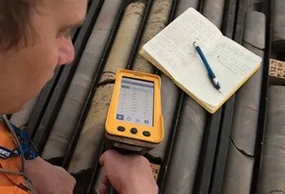 Portable X-Ray Fluorescence Geological Logging with Vanta Analyzers