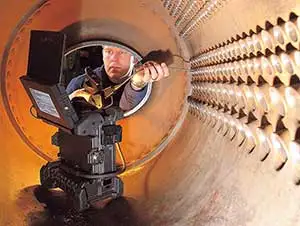 Videoscope Inspection of Heat Exchangers