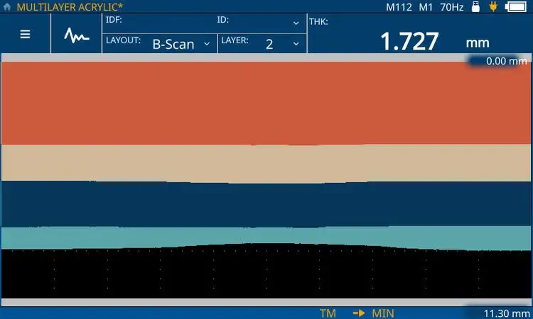 72DL PLUS Ultrasonic Thickness Gauge — view 7