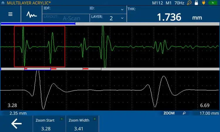 72DL PLUS Ultrasonic Thickness Gauge — view 10