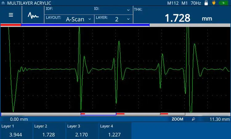 72DL PLUS Ultrasonic Thickness Gauge — view 6