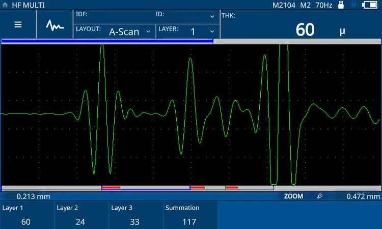 72DL PLUS Ultrasonic Thickness Gauge — view 4