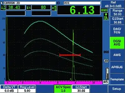 EPOCH 650 Ultrasonic Flaw Detector — view 3