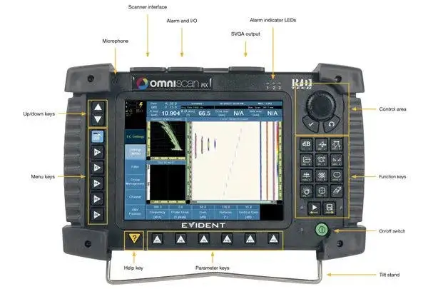 OmniScan MX Eddy Current Array Flaw Detector — view 3