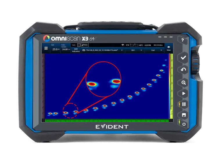 OmniScan X3 Phased Array Flaw Detector — view 9