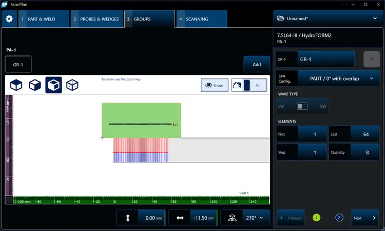 ScanPlan Software — view 4